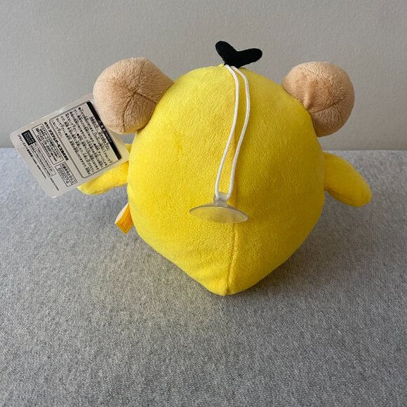 NWT San-X Rilakkuma in Kiiroitori Costume with Hanging Suction Cup Japan 5" 2010 - Picture 3 of 10